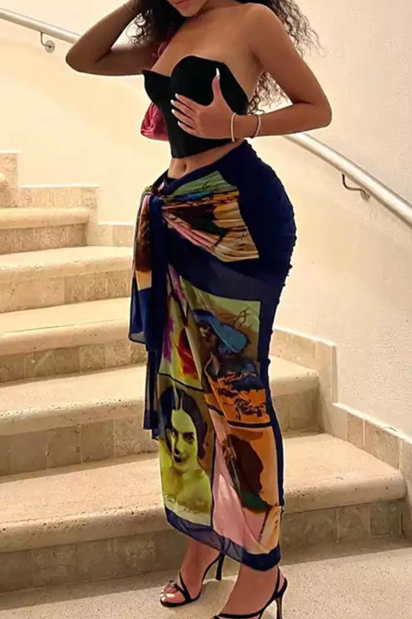 Wrap skirt