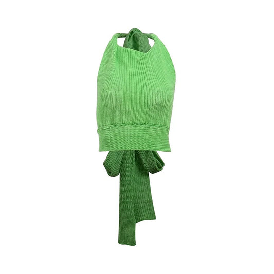 Knit halter